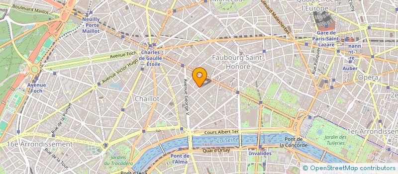 localisation de l'entreprise PEGASE 3 à PARIS