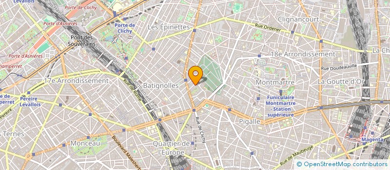 localisation de l'entreprise PEGASE  PARIS