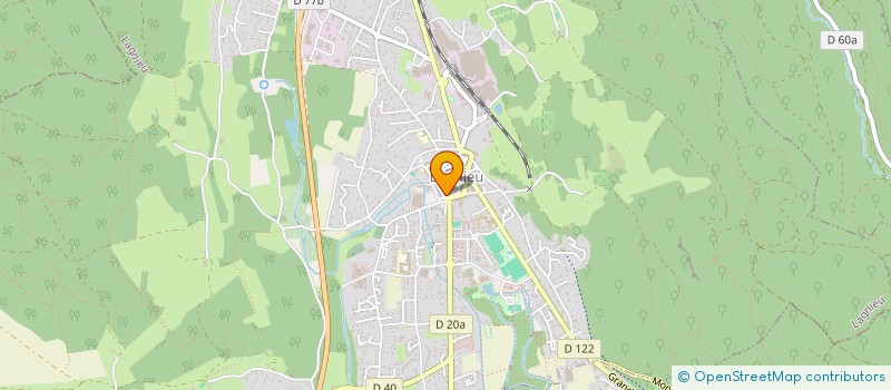 localisation de l'entreprise PEGASE  LAGNIEU