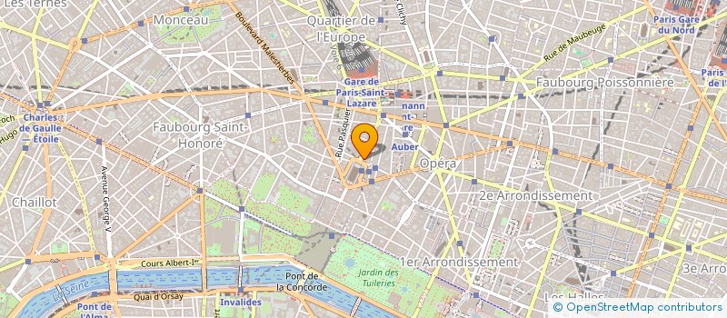 localisation de l'entreprise PEGASE  PARIS