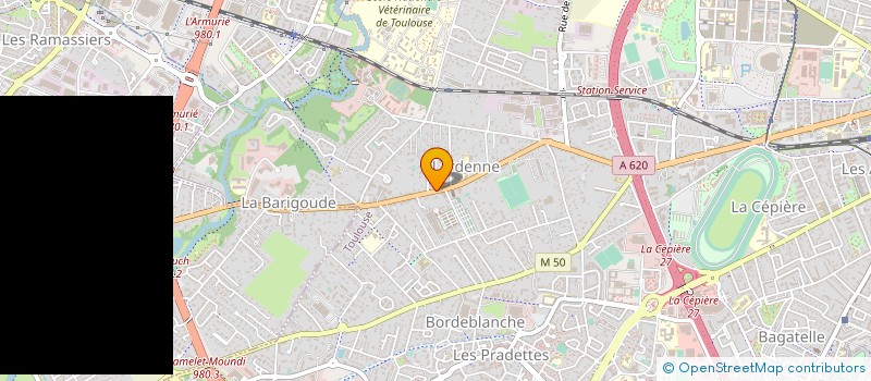 localisation de l'entreprise PEGASE à TOULOUSE