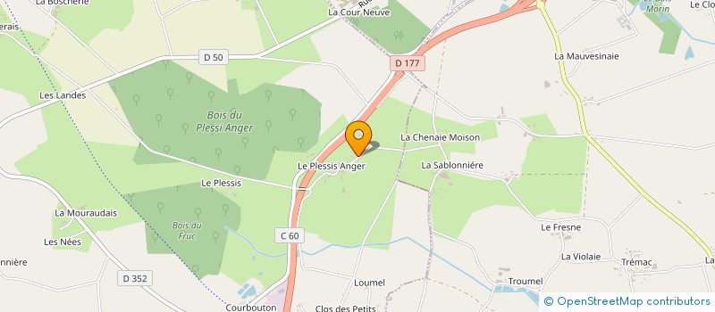 localisation de l'entreprise PEGASE  LIEURON