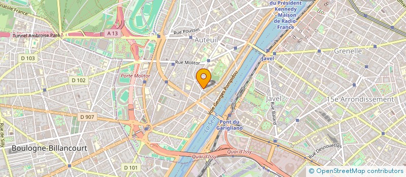 localisation de l'entreprise PEGASE  PARIS