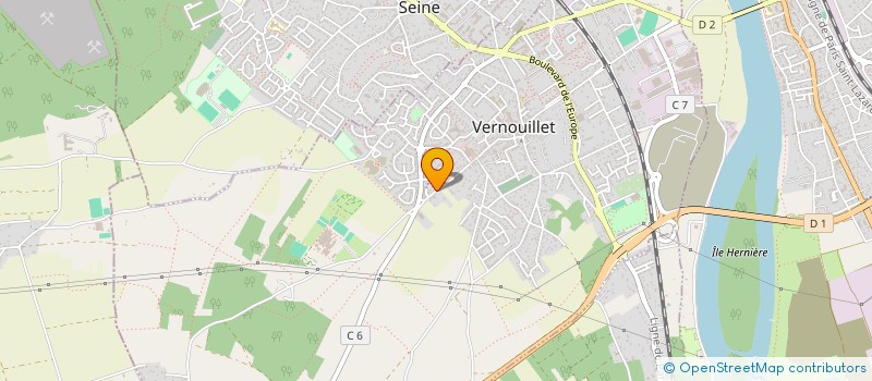 localisation de l'entreprise PEGASE AUTO B2V à VERNOUILLET
