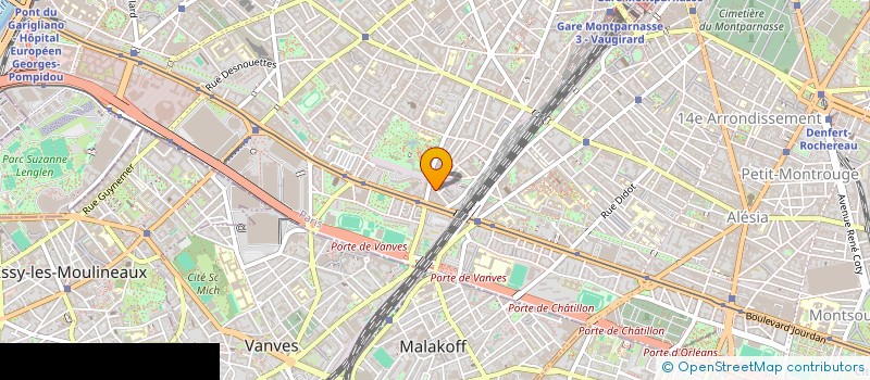 localisation de l'entreprise PEGASE - B.V.S à PARIS