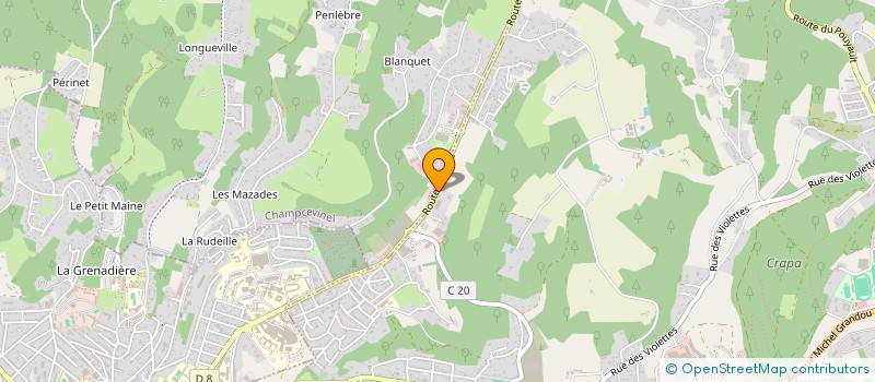 localisation de l'entreprise PEGASE IMMO  TRELISSAC