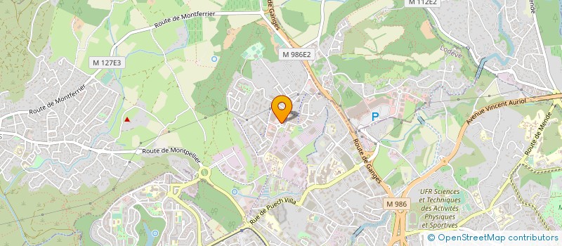 localisation de l'entreprise PEGASE IMMOBILIER à GRABELS