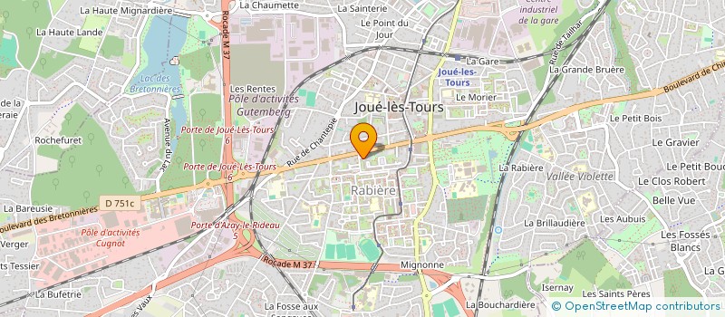 localisation de l'entreprise PEGASE MOTORS  BLERE