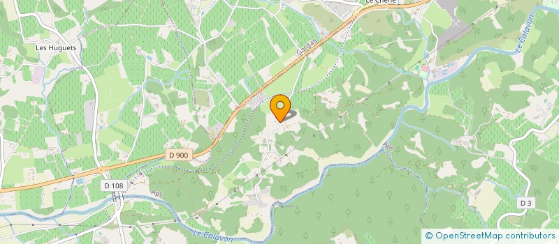 localisation de l'entreprise PEGASE PAINTBALL  APT