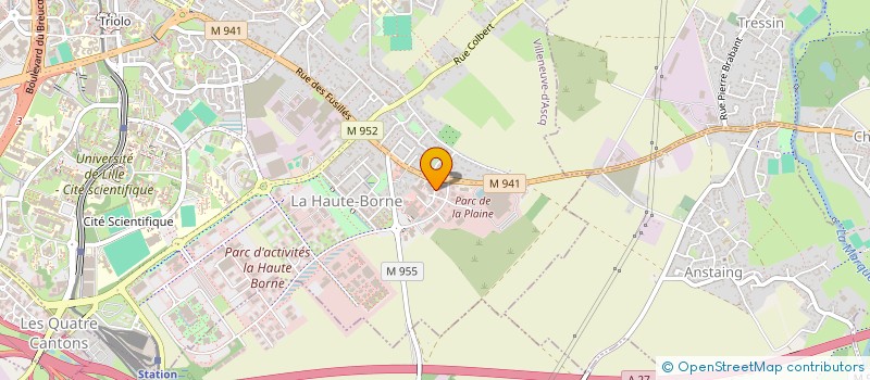 localisation de l'entreprise PEGASE PARTNERS à VILLENEUVE-D'ASCQ