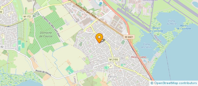 localisation de l'entreprise PEGASE SERVICES à PEROLS