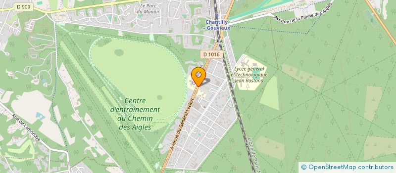 localisation de l'entreprise PEGASE UNLIMITED  CHANTILLY