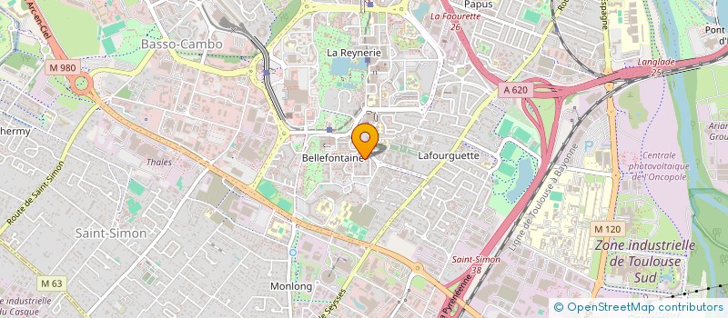 localisation de l'entreprise PEGASEEXPRESS à TOULOUSE