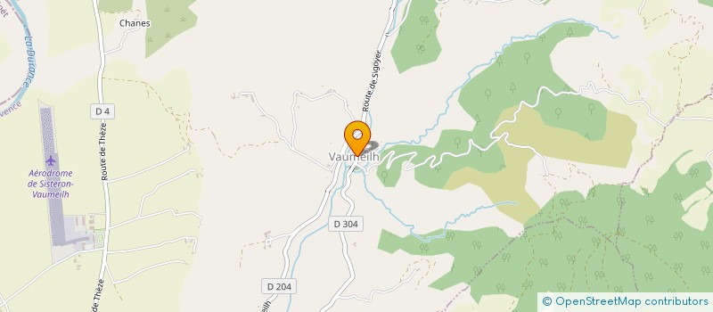 localisation de l'entreprise PEGASELAN  SIGOYER