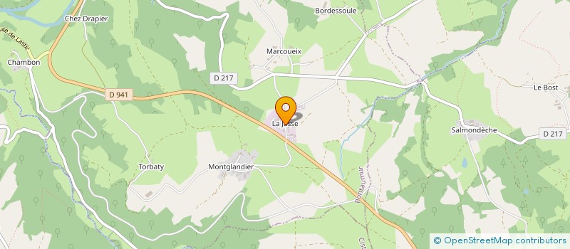 localisation de l'entreprise PEGASUS  PONTAUMUR