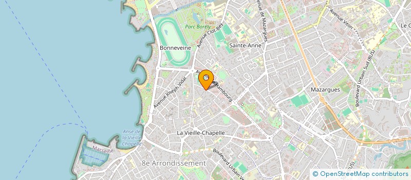 localisation de l'entreprise PEGASUS à MARSEILLE