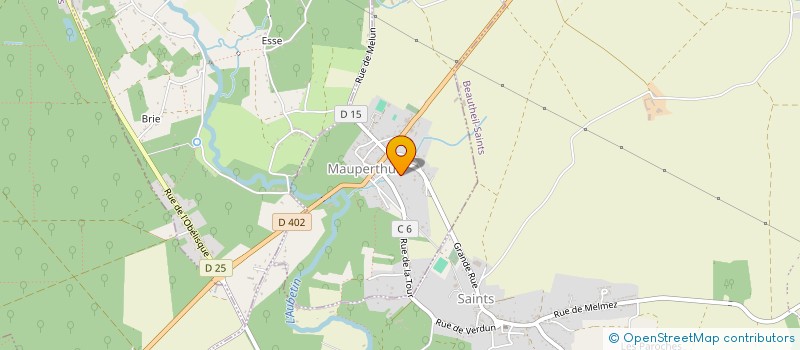 localisation de l'entreprise PEGASUS à MAUPERTHUIS