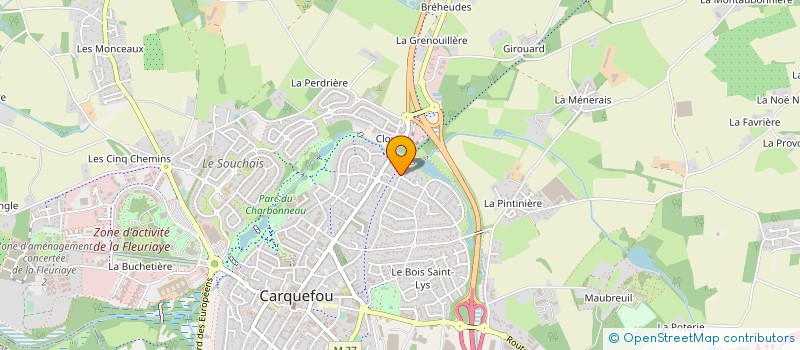 localisation de l'entreprise PEGASUS ALGORITHMS  SAINT-LYPHARD