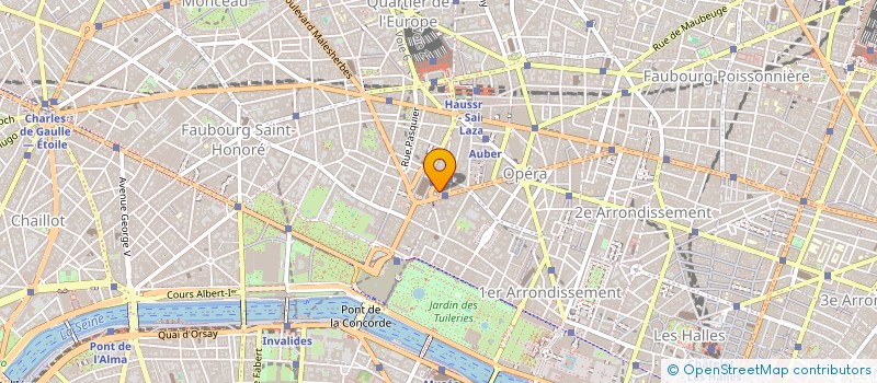 localisation de l'entreprise PEGASUS AVIATION 39 à PARIS