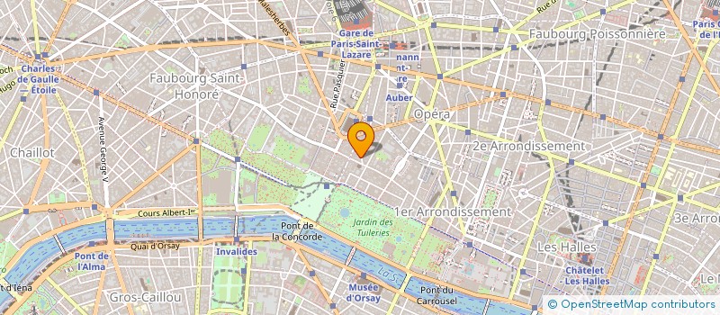 localisation de l'entreprise PEGASUS AVIATION 40 à PARIS