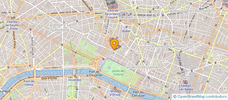 localisation de l'entreprise PEGASUS AVIATION 41 à PARIS