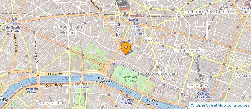 localisation de l'entreprise PEGASUS AVIATION 43 à PARIS