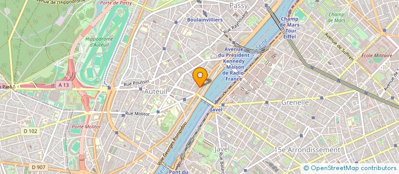 localisation de l'entreprise PEGASUS CONSULTING INTERNATIONAL  PARIS