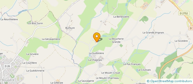 localisation de l'entreprise PEGASUS FORMATION  SEVREMONT