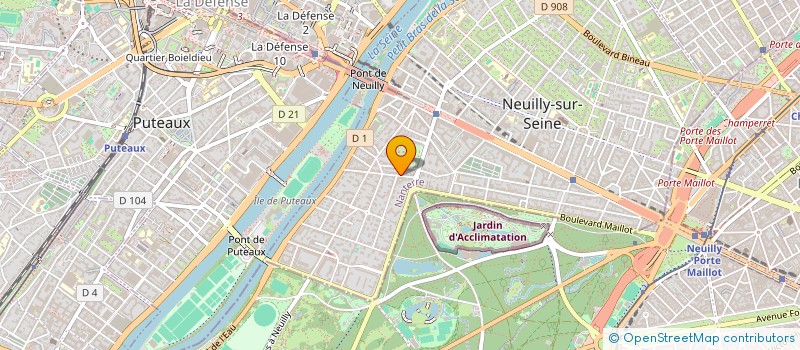 localisation de l'entreprise PEGASUS INTERACTIVE à NEUILLY-SUR-SEINE