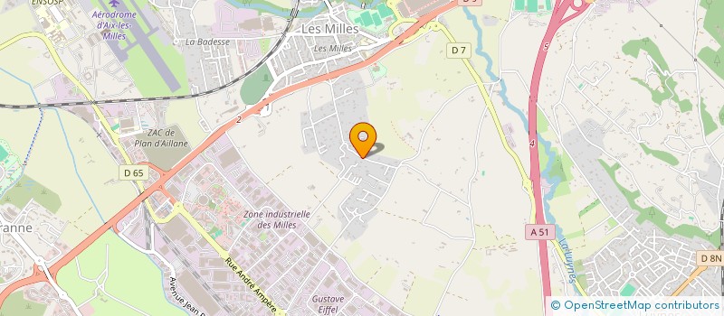 localisation de l'entreprise PEGEQUIP à AIX-EN-PROVENCE