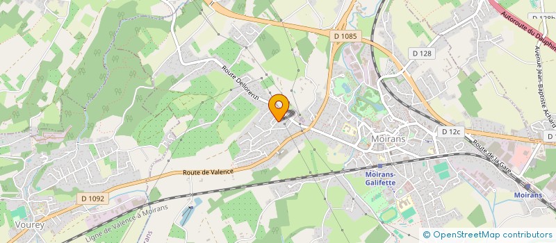 localisation de l'entreprise PEGHASE  MOIRANS