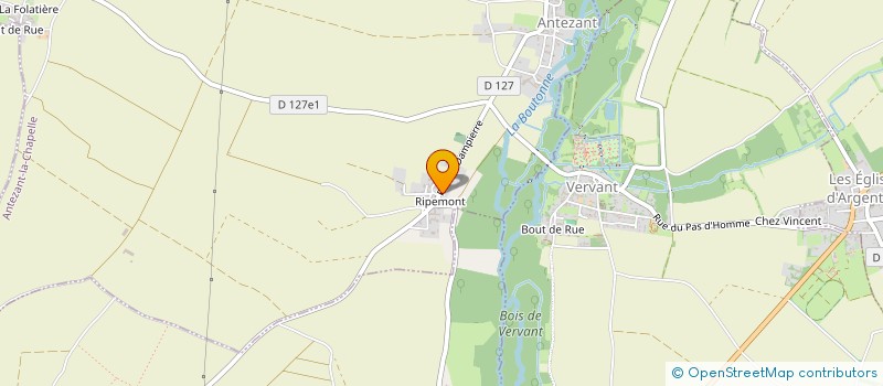 localisation de l'entreprise PEGL  ANTEZANT-LA-CHAPELLE