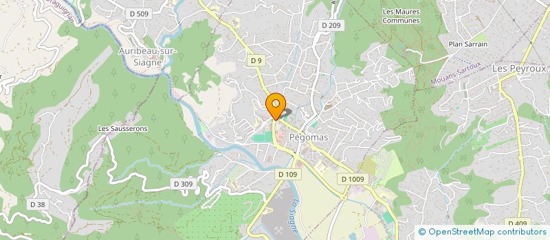 localisation de l'entreprise PEGO-LOISIRS  PEGOMAS