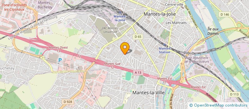 localisation de l'entreprise PEGO SAS  MANTES-LA-VILLE