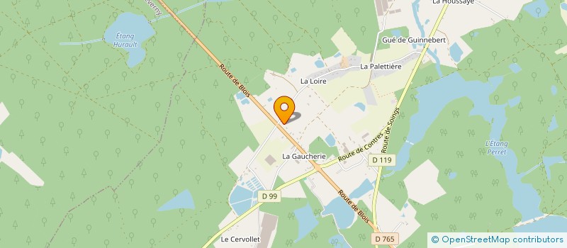 localisation de l'entreprise PEGS  FONTAINES-EN-SOLOGNE