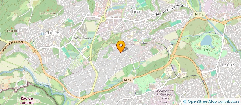 localisation de l'entreprise PEHOLDING  CASTELNAU-LE-LEZ
