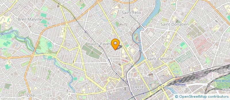 localisation de l'entreprise PEHREN à NANTES