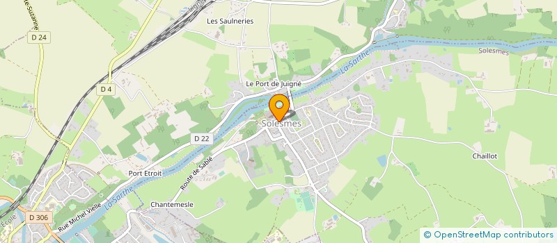 localisation de l'entreprise PEI à SOLESMES