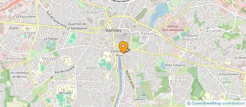 localisation de l'entreprise PEIBEX à VANNES