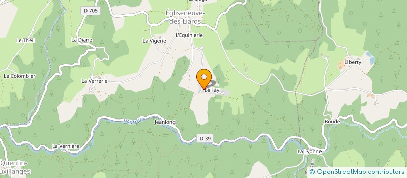 localisation de l'entreprise PEICAL  EGLISENEUVE-DES-LIARDS