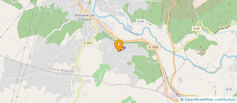 localisation de l'entreprise PEICAL CLUB à TRANS-EN-PROVENCE