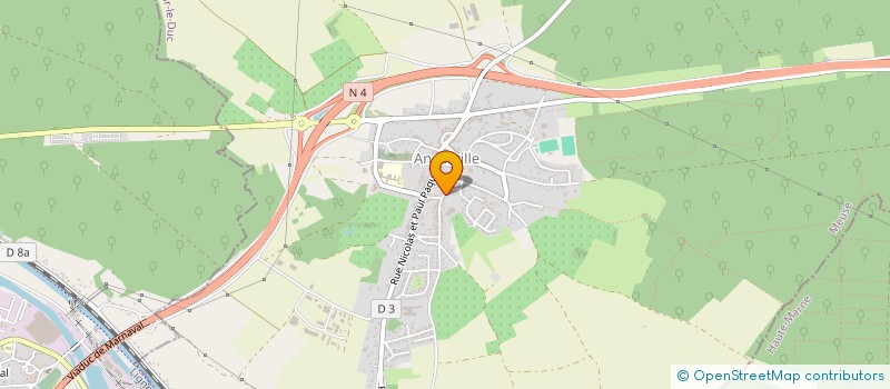 localisation de l'entreprise PEIGNEY à ANCERVILLE