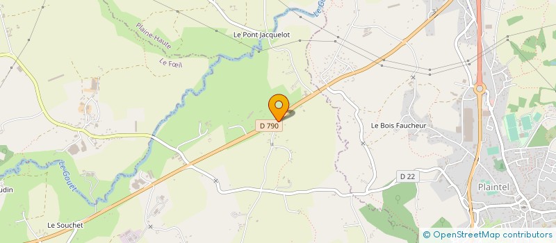 localisation de l'entreprise PEIGUY SCI  SAINT-BRANDAN