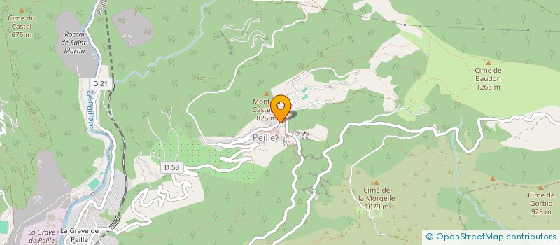 localisation de l'entreprise PEILLE ADVENTURE  PEILLE