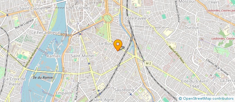 localisation de l'entreprise PEIMM à TOULOUSE