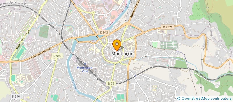 localisation de l'entreprise PEINE LEA à MONTLUCON