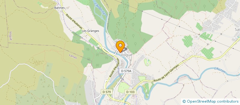 localisation de l'entreprise PEINT INDUS MONT MECA ELEC à AUBENAS
