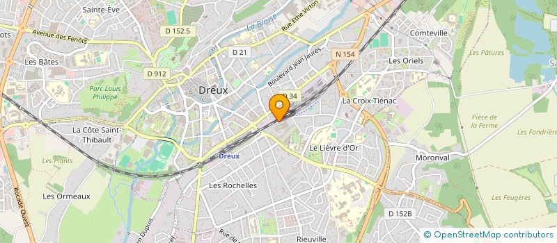 localisation de l'entreprise PEINT VITE ET BIEN MULTISERVICES à DREUX