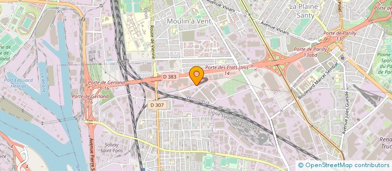 localisation de l'entreprise PEINTA CONCEPT  MONTAGNY