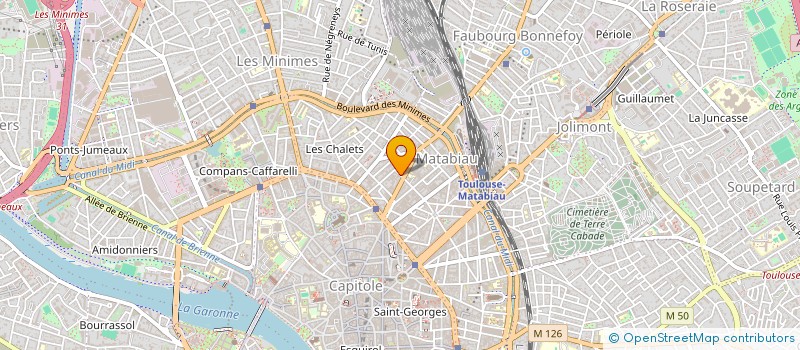 localisation de l'entreprise PEINTERCOL à TOULOUSE